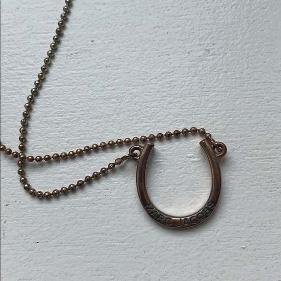 Marc Jacobs Horseshoe Necklace (Gold) - Picture 2 of 2